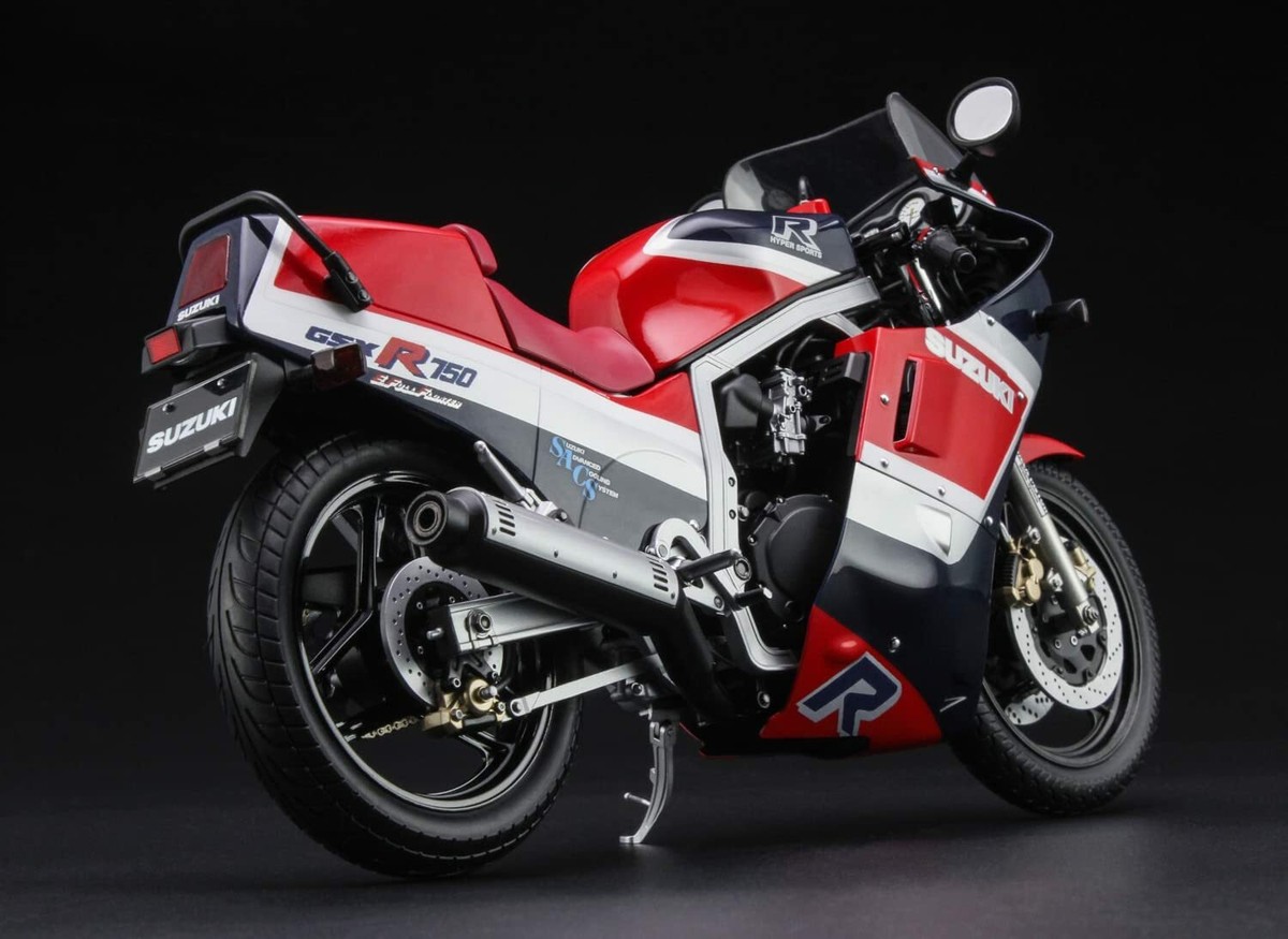 HASEGAWA 1/12 SUZUKI GSX-R750(G) (GR71G) Red/Blue1986 Limited