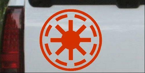 Star Wars Galactic Republic Symbol Car Truck Window Laptop Decal Sticker 4X4 - Imagen 16 de 32