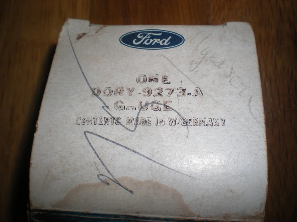 Manómetro de presión de aceite Mercury Capri 1972 nuevo de lote Foto 3 de 3