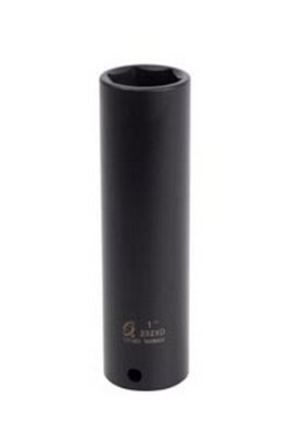 SUNEX 1/2'' Dr. 1'' Extra Deep Impact Socket SUN232XD