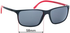 SFx Replacement Sunglass Lenses fits Polo Polo PH 4092 - 58mm Wide