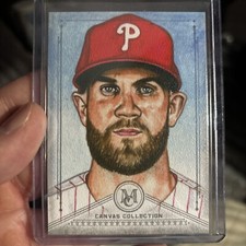 2019 Topps Museum Collection Canvas Collection Reprints #CC-21 Bryce Harper