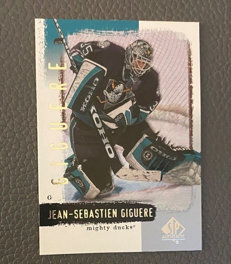 2000-01 SP Authentic Hockey #2 Jean-Sebastien Giguere - Ducks