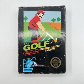 Nintendo Entertainment System NES Spiel Golf Game OVP 