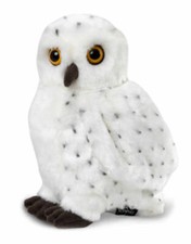 FAO Schwarz 10 Inch Plush Realistic Owl Stuffed Animal