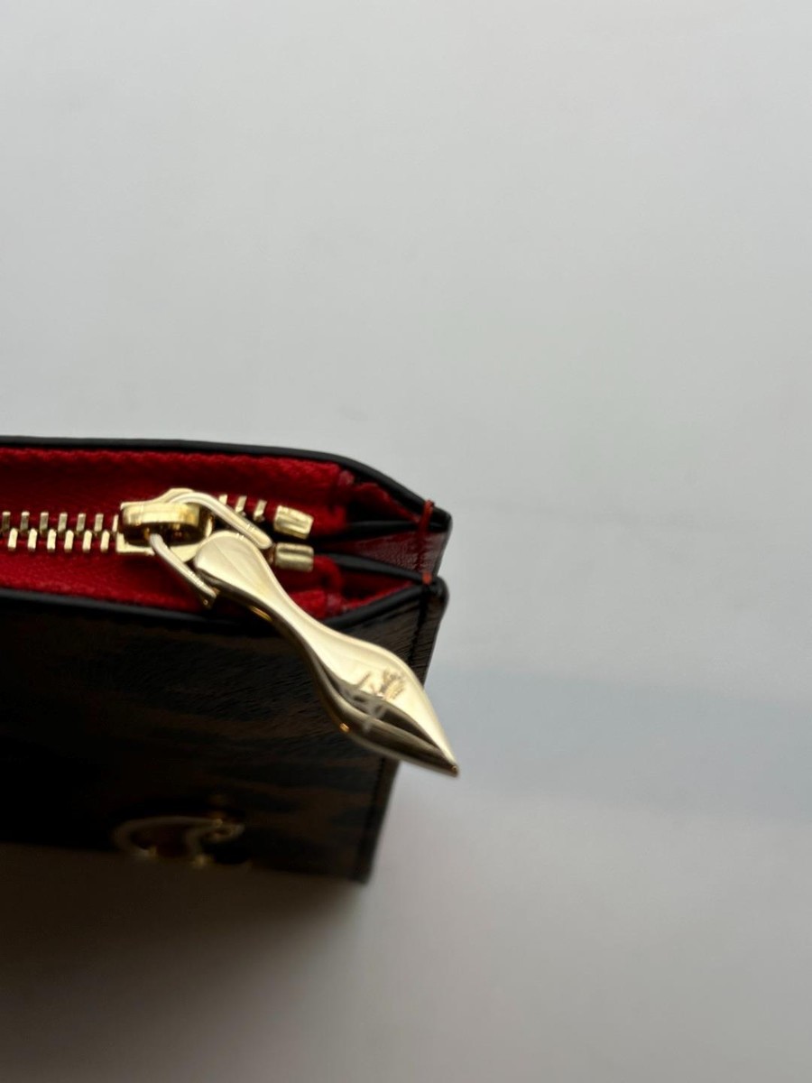 Christian Louboutin CL Logo Mini Zip Pouch Clutch Bag