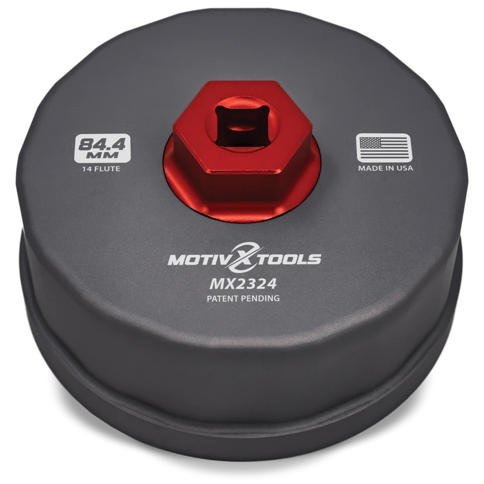 Llave de filtro de aceite Motivx Tools 84 mm para motores diésel Mercedes Dodge Jeep 3,0 L Foto 3 de 4