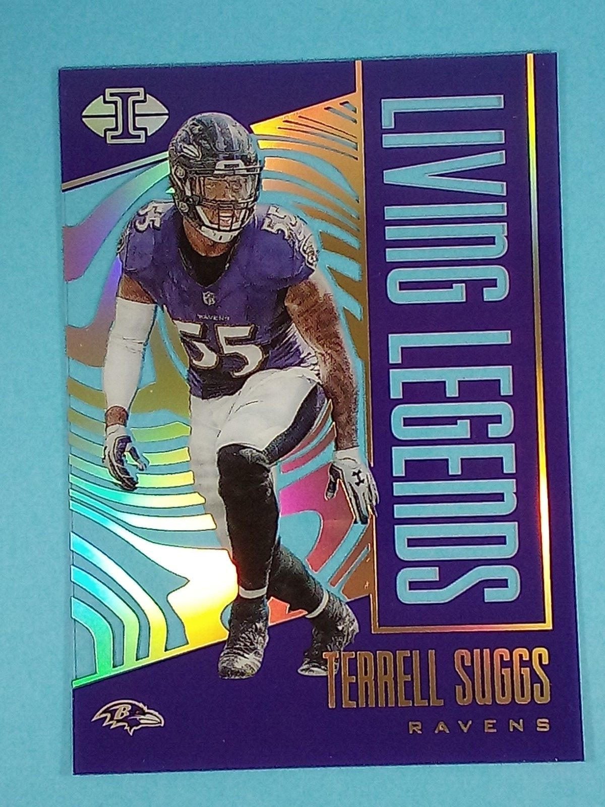 2017 Panini Illusions Living Legends Terrell Suggs Baltimore Ravens #43
