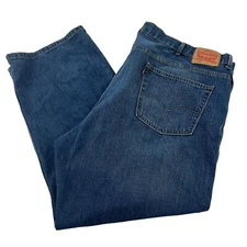 Levi's 559 Relaxed Straight Leg Jeans Men's W52 L30 Medium Wash Denim