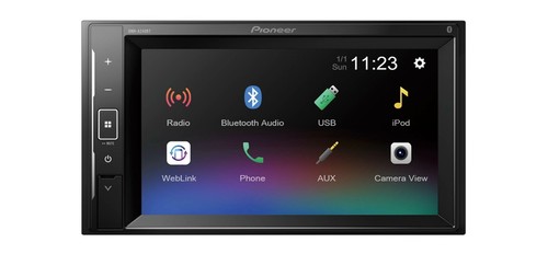Pioneer DMH-A240BT 2-DIN Autoradio Bluetooth für Fiat Croma 2005-2010 schwarz - Bild 3 von 5