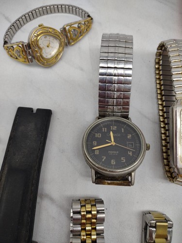 14 Vtg Mens Womens Watches Seiko Pulsar Citizen Smith Wesson Armitron For Repair - Picture 5 of 13