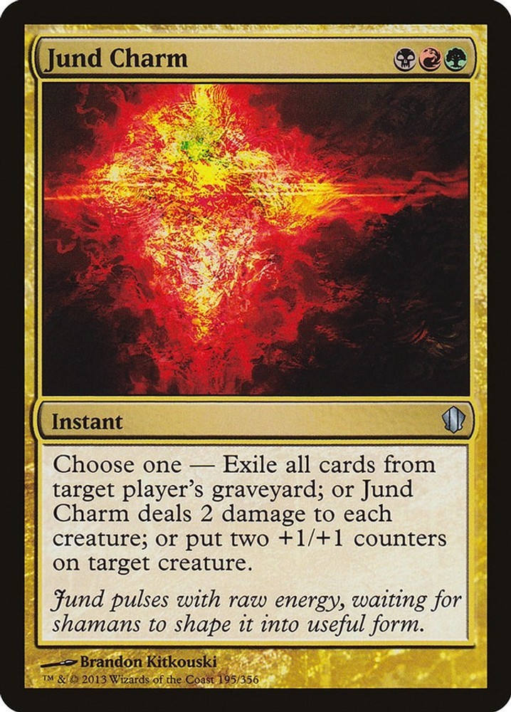 Jund Charm EN MTG Commander 2013 - 195 LP