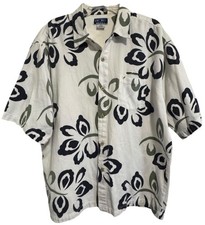 Vintage O'Neill Woven Aloha Hawaiian Button Up Shirt Sz XL