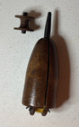 Unusual Rare Collectible circa 1941 Wooden Fly Tying Bobbin With Spool — photo 2