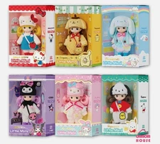 Sanrio Characters x Little Mimi 6 Styles Figure Doll Korean Toy