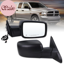 Right Passenger Side Door Mirror Compatible with 2014-2018 Ram 1500 2500/2019-20
