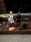 Vintage Marx Johnny West Sir Cedric Noble Black Knight w Viking Lot