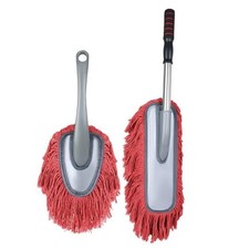 2 Pack Large Car Duster Exterior Scratch Free with Extendable Handle and Car