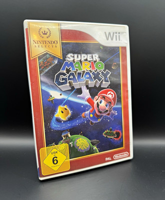 Wii Super Mario Galaxy für Nintendo Wii (PAL), 2007, RVL-P-RMGD, Handbuch