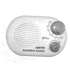 Shower Radio - Includes Carrying or Hanging Strap. Portable Design Perfect SR