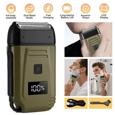 Men's USB Electric Shaver Trimmer Razor Hair Beard Shaving Machine Rechargeable
