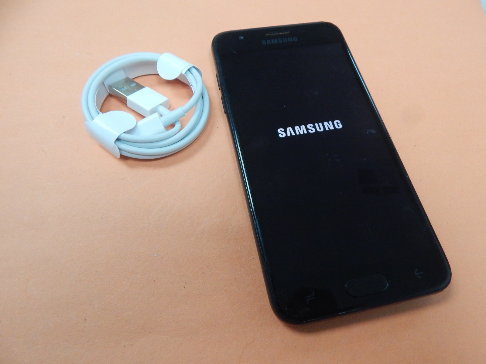Samsung Galaxy J3 Achieve 16GB (Virgin Mobile) Blue FREE BUNDLE & SHIPPING