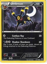 Umbreon 61/108 Uncommon Dark Explorers Pokemon Lightly Played on eBay