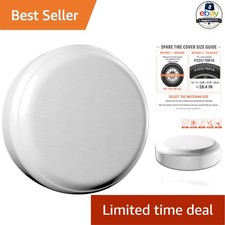 Spare Tire Cover For Jeep Rv Suv Trailer Truck Van White 25-27 In Weatherproof Spare Tire Cover For Jeep Rv Suv Trailer Truck Van White 25-27 In Weatherproof