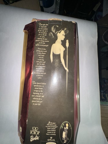 BNIB 1994 Barbie Solo in the Spotlight Doll Special Edition Reproduction 1960 - Picture 4 of 5