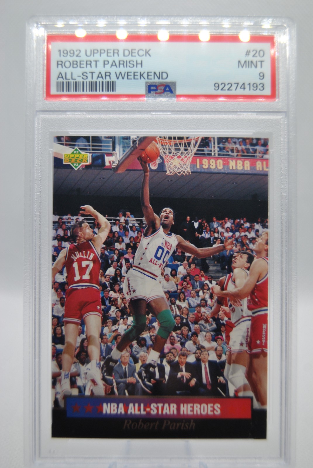 1992-93 Upper Deck NBA All-Stars #20 Robert Parish - PSA 9