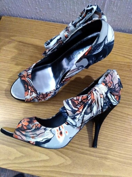 Women Karen Millen Heels Multicolor Textile 38