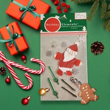 Christmas Adhesive Decorations For Scrapbooking - 11 Pieces - From 2008