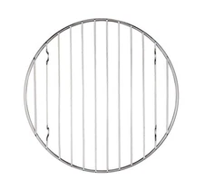 Mrs. Anderson's Baking Harold Imports 9-Inch Round Cake Rack, Silver
