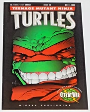 1993 TEENAGE MUTANT NINJA TURTLES 58 VF/NM MIRAGE STUDIOS CITY AT WAR TMNT COMIC
