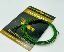 NIRVANA Pinnacle Series All-Purpose Furled Leader (FLOATING Dry Fly Leader)