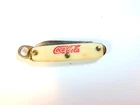 small vintage small Coca-Cola advertising pocket knife with loop for key chain
