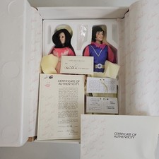 Marie Osmond Donny & Marie Porcelain Doll Set COA Limited Edition #15534 NRFB
