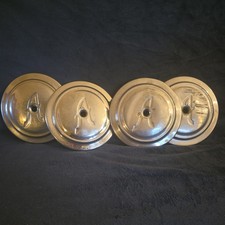 Set of 4 Austin 10/4 Lichfield Sherborne Hub Caps 1932-6 Vintage Original 6" dia