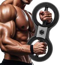 360 Spinning Burn Machine for Arm Shoulder Workout, Black