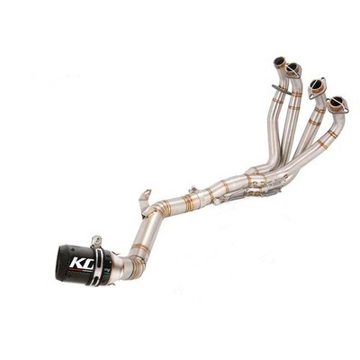 For Kawasaki Z900 2017-2024 Full Exhaust System Header Link Pipe Muffler Slip On