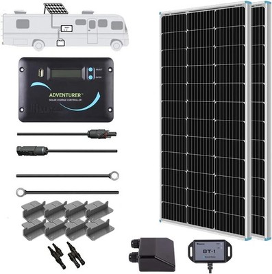 Solar Panel Kit Renogy 200 Watts 12V Monocrystalline RV