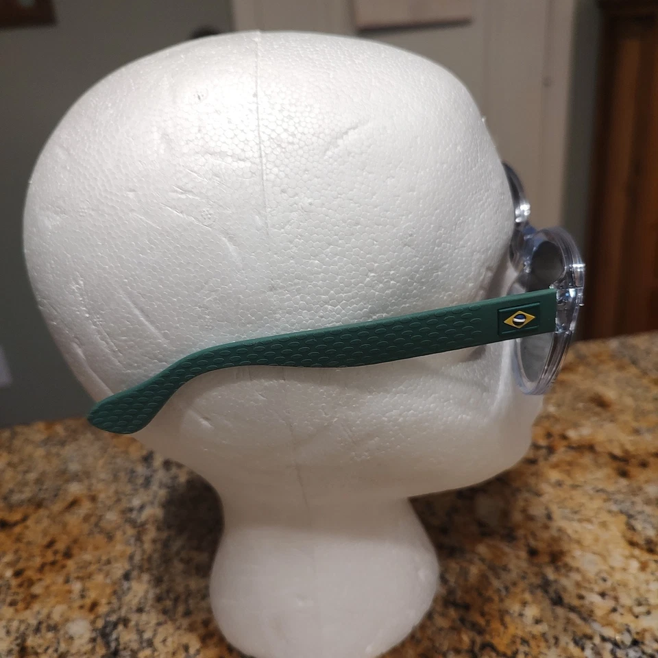 Havaianas Noronha/M Hat Sunglasses Mens 52□21 Round Clear Frame Blue Lens QTTZ9 — 第 4/4 张图片