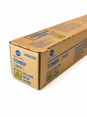Original Konica Minolta Toner TN512Y (A33K252) Gelb Tonerkassette für C454 C554