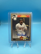 2022 Topps Torii Hunter '87 Topps All-Star Gold Auto /25