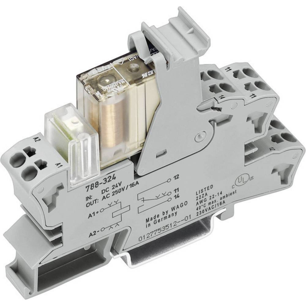 Relais de sécurité avec support SR2M pour armoire électrique