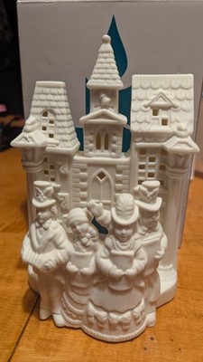 PartyLite Village Carolers Tea Light Candle Holder w/ Original Box