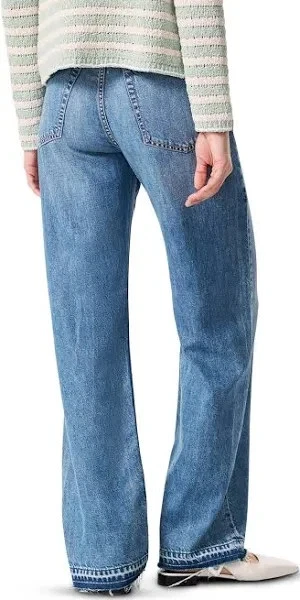 NEW Rag & Bone Jace Striped Cotton-Blend Cardigan Greenmult SIZE M/100%AUTHENTIC - Image 3 of 4