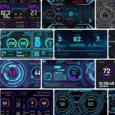 3.39Inch Portable Secondary Display LCD Screen For PC And Laptop