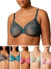 Gossard Glossies Lace Bra Underwired Non Padded Sexy Sheer Bras Lingerie