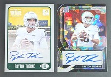 2021 PAYTON THORNE Onyx Vintage Auto #CAPT & Pro Set Auto #PA-PT1 SSP /10 (2)